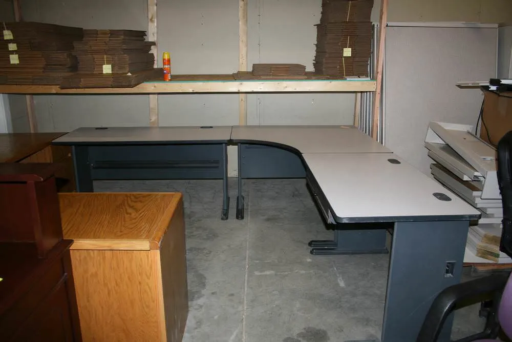 L Shaped Workstation