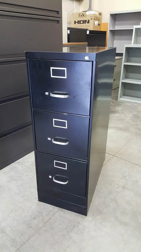 Steelcase 3 Drawer File Cabinet