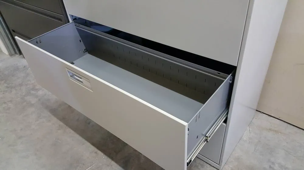 4 Drawer Gray Putty Lateral HON File Cabinet