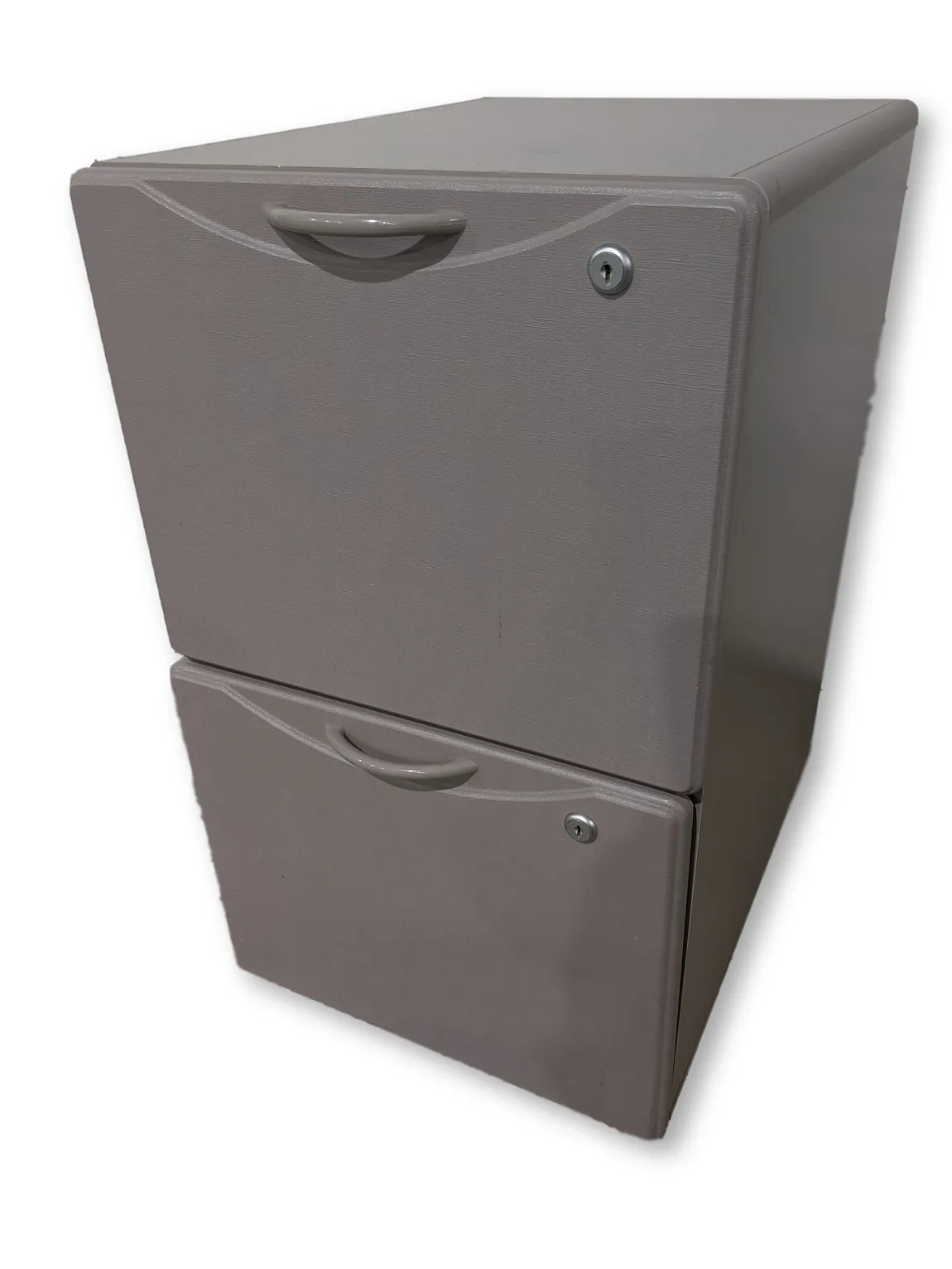 Rolling Putty Laminate File/File Pedestal Drawers