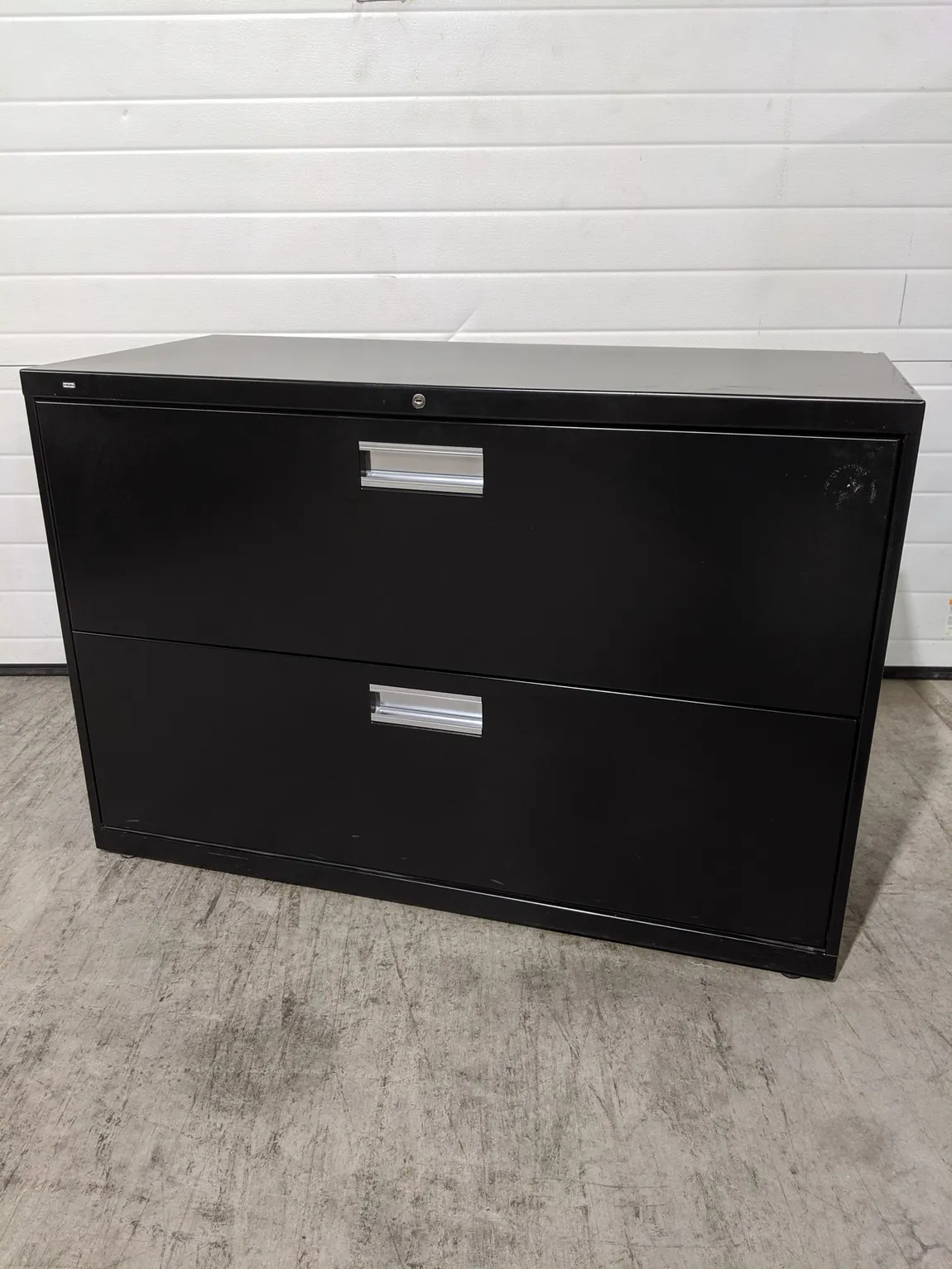 Black Hon 2 Drawer Lateral Filing Cabinet â€“ 41.75 Inch Wide