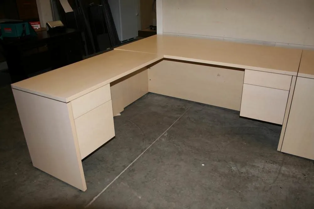 HON L Shaped Desk
