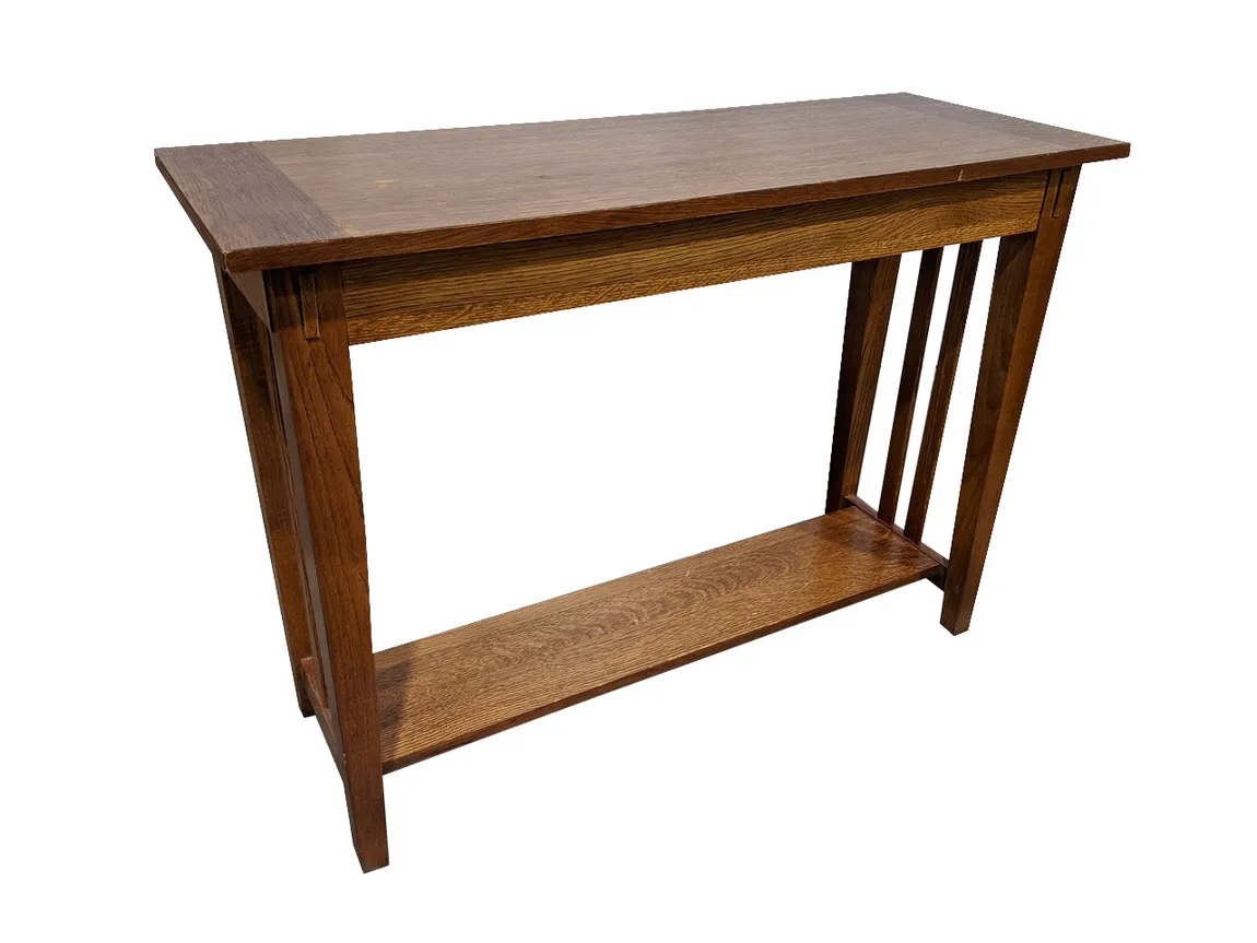 Rectangular Solid Wood Maple Table â€“ 42 Inch Wide