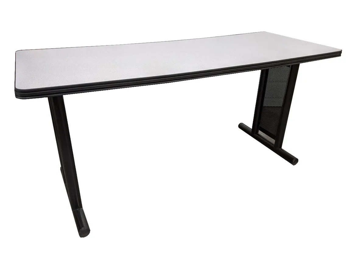 Putty Laminate Training Table â€“ 59.75 Inch Wide