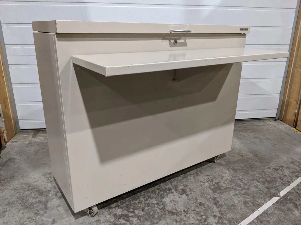 Plan & Hold Putty Metal Blueprint File Cabinet 