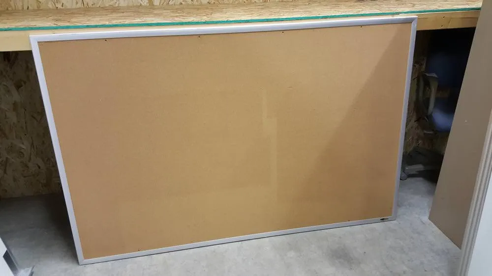 Large 72x46 Quartet Bulletin Peg Board