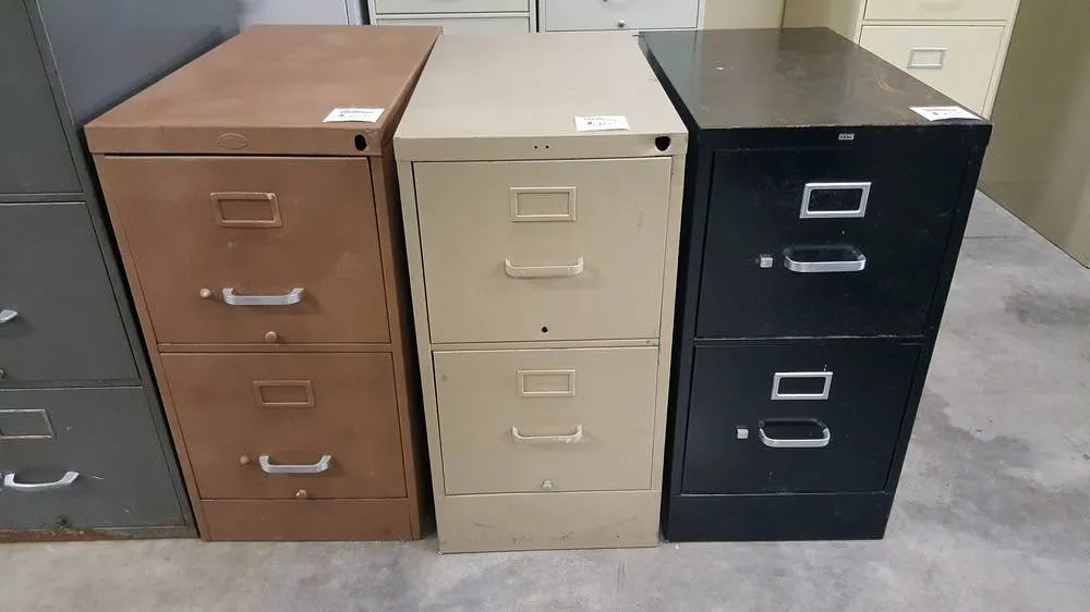 2 Drawer File Filing Cabinets
