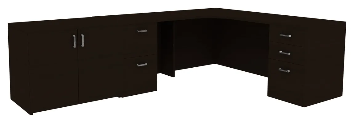 Desk with Cabinet