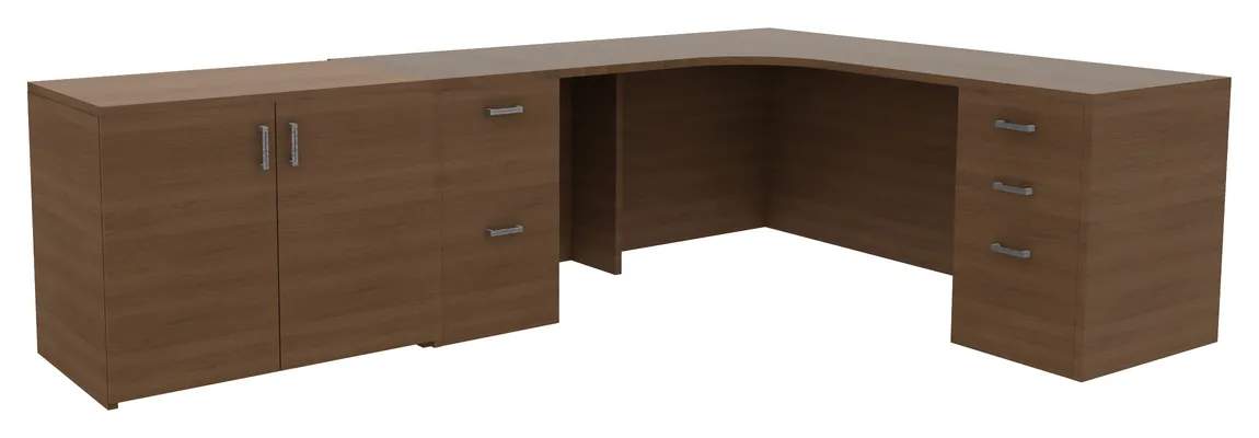 Desk with Cabinet