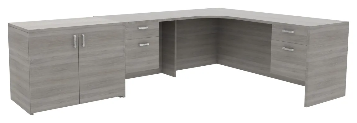Desk with Cabinet