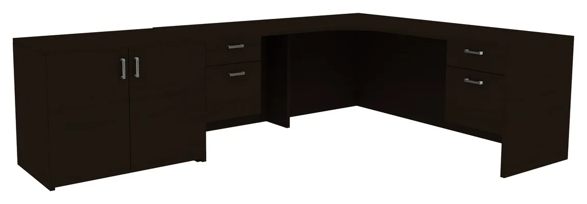 Desk with Cabinet