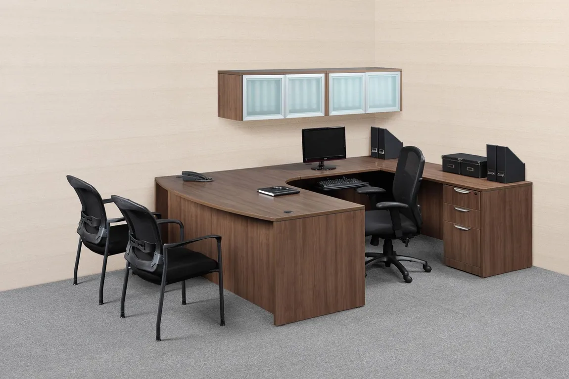 96 x 71 U Desk - Right Open