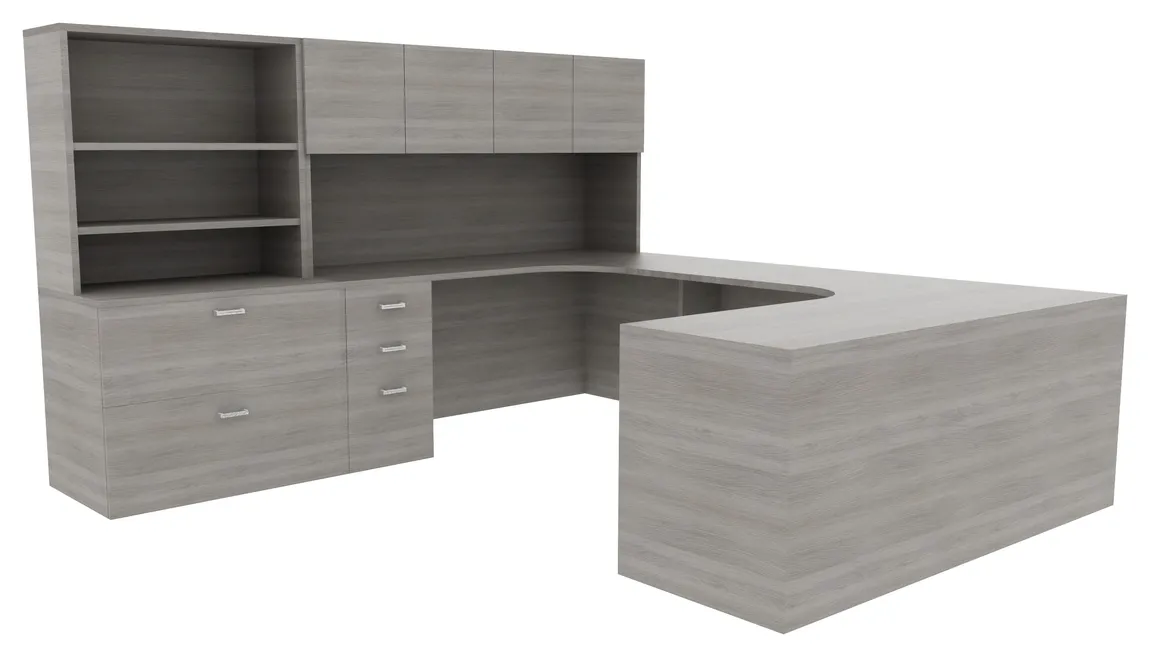 Desk with Storage Drawers