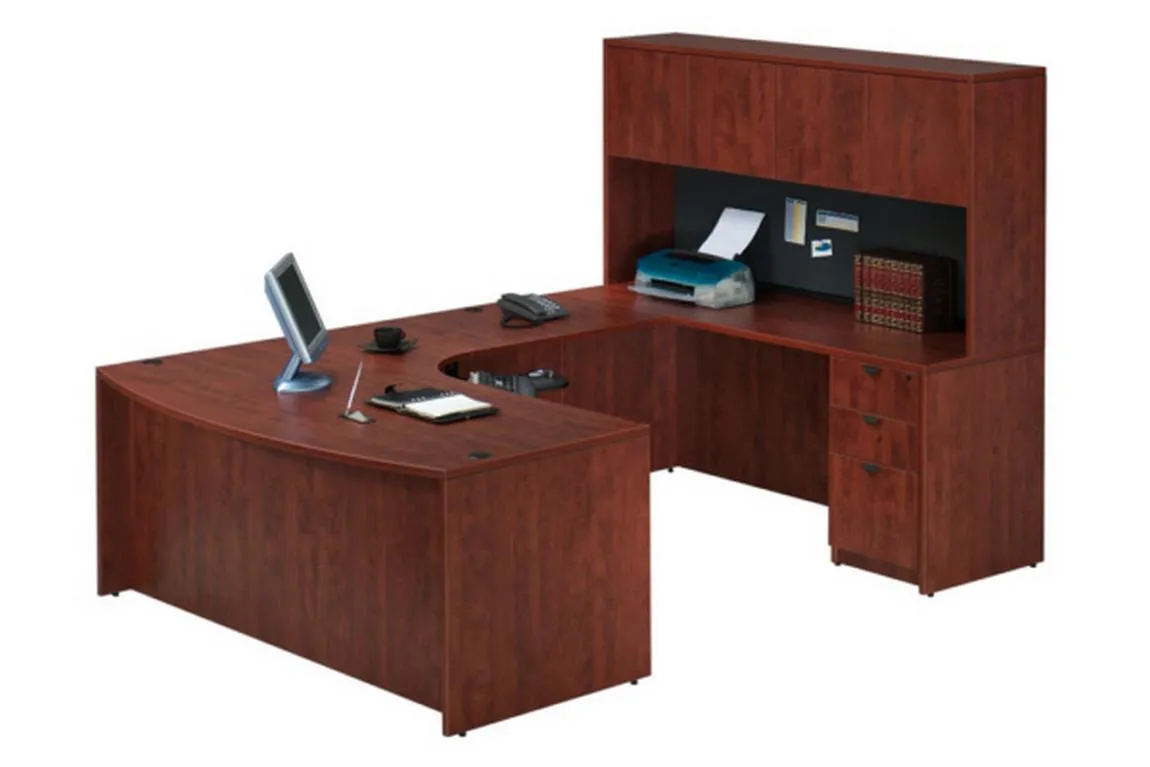 96 x 71 U Desk - Left Side Open