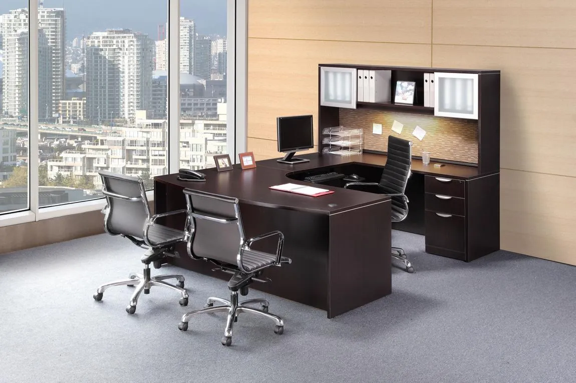 96 x 71 U Desk - Right Side Open