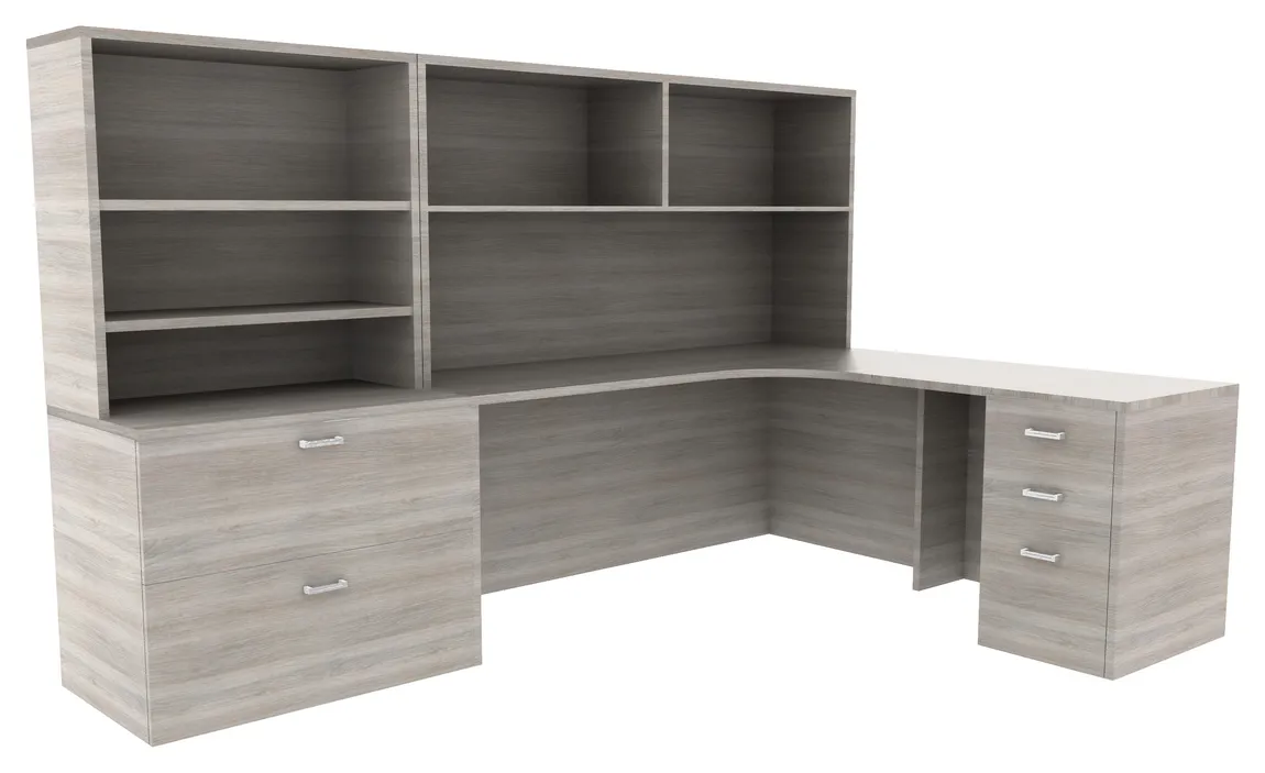 Office Desk with Drawers