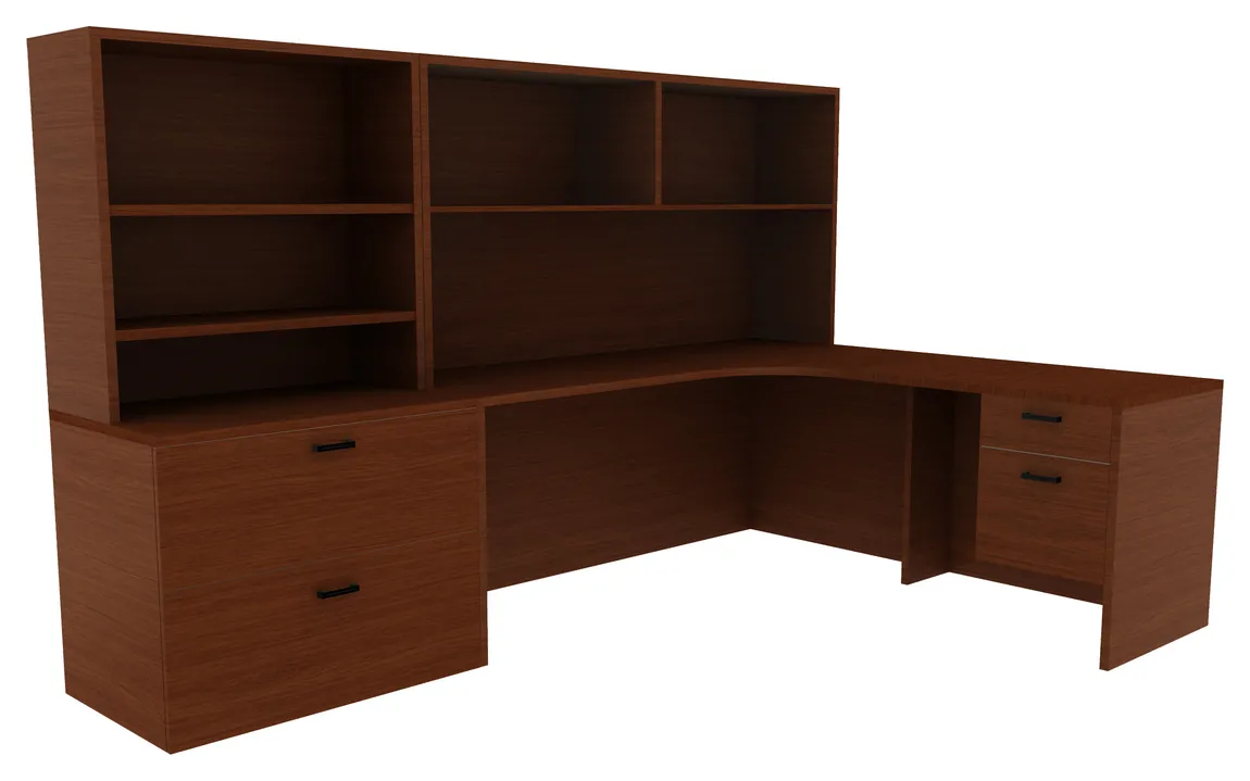 Modern Desk with Drawers
