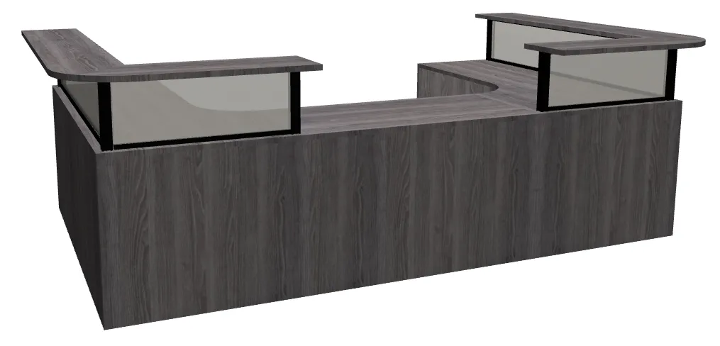 Two Person Reception Desk - Test