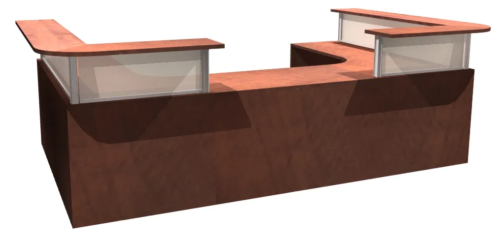 Two Person Reception Desk - Test