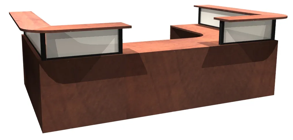 Two Person Reception Desk - Test