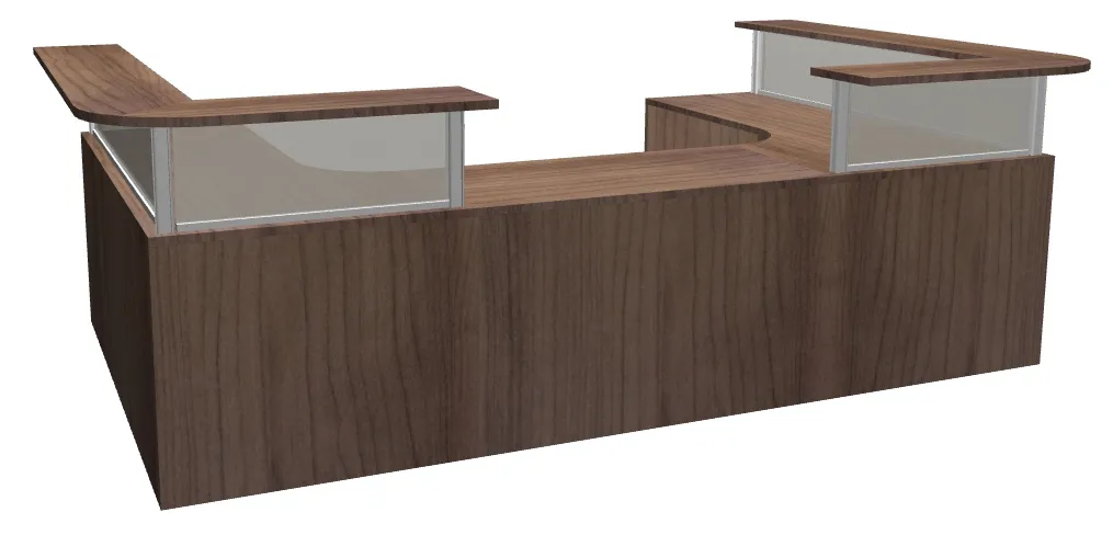 Two Person Reception Desk - Test