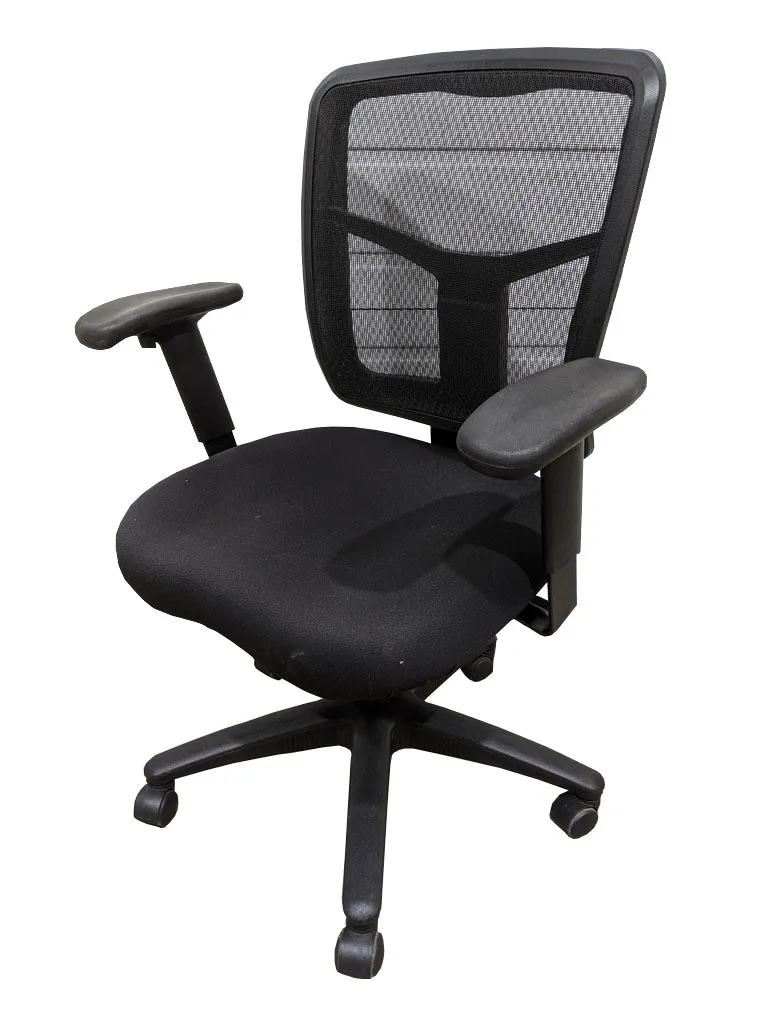 Black Mesh Back Rolling Office Chair