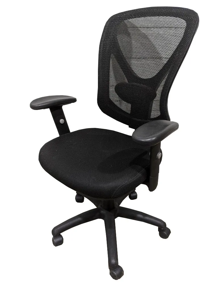 Black Mesh Back Rolling Office Chair