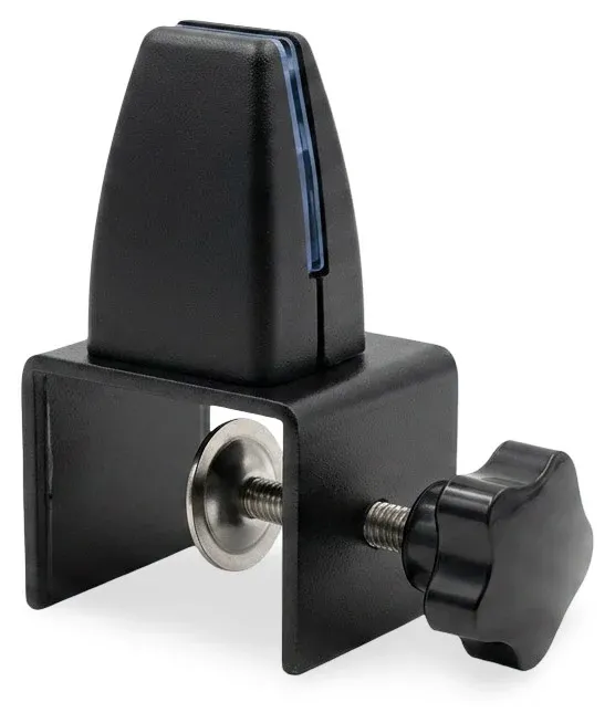 Cubicle Top Clamp Mount Bracket for Plexiglass & Acrylic Panels