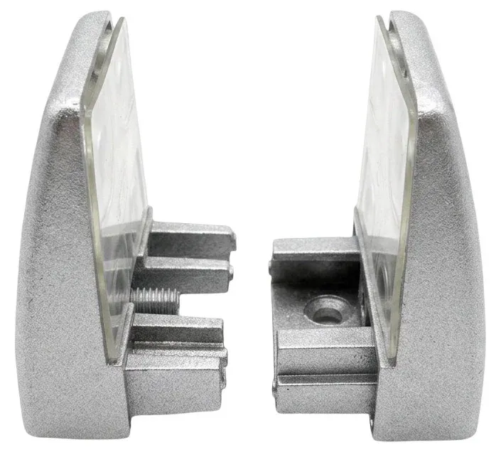 OFI Cubicle Top Clamp Mount Bracket for Plexiglass & Acrylic Panels
