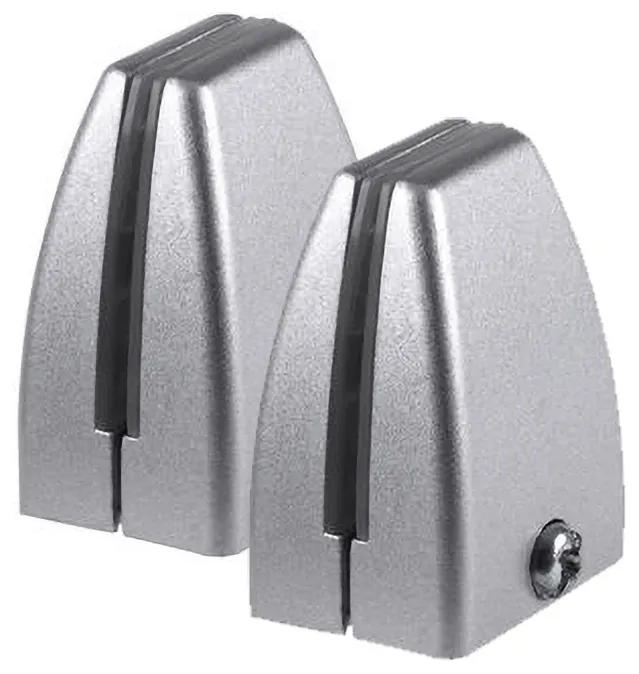 Silver Desk Bracket Mount (Pair)