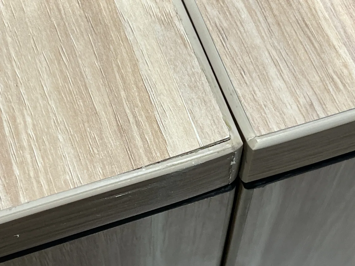 L Shaped Desk with Drawers