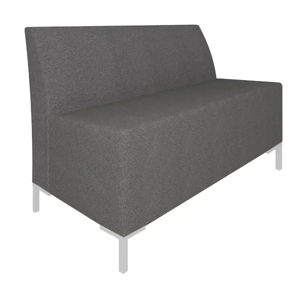Armless Modular Loveseat