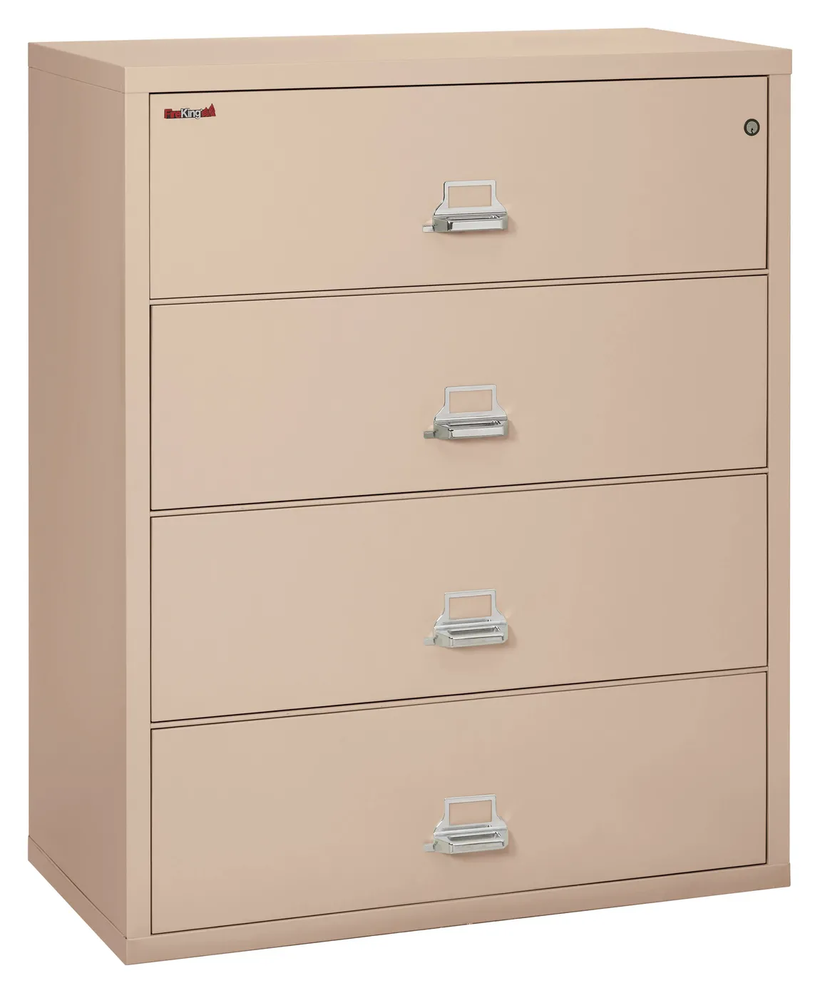 4 Drawer Lateral Fireproof File Cabinet - 45 Wide