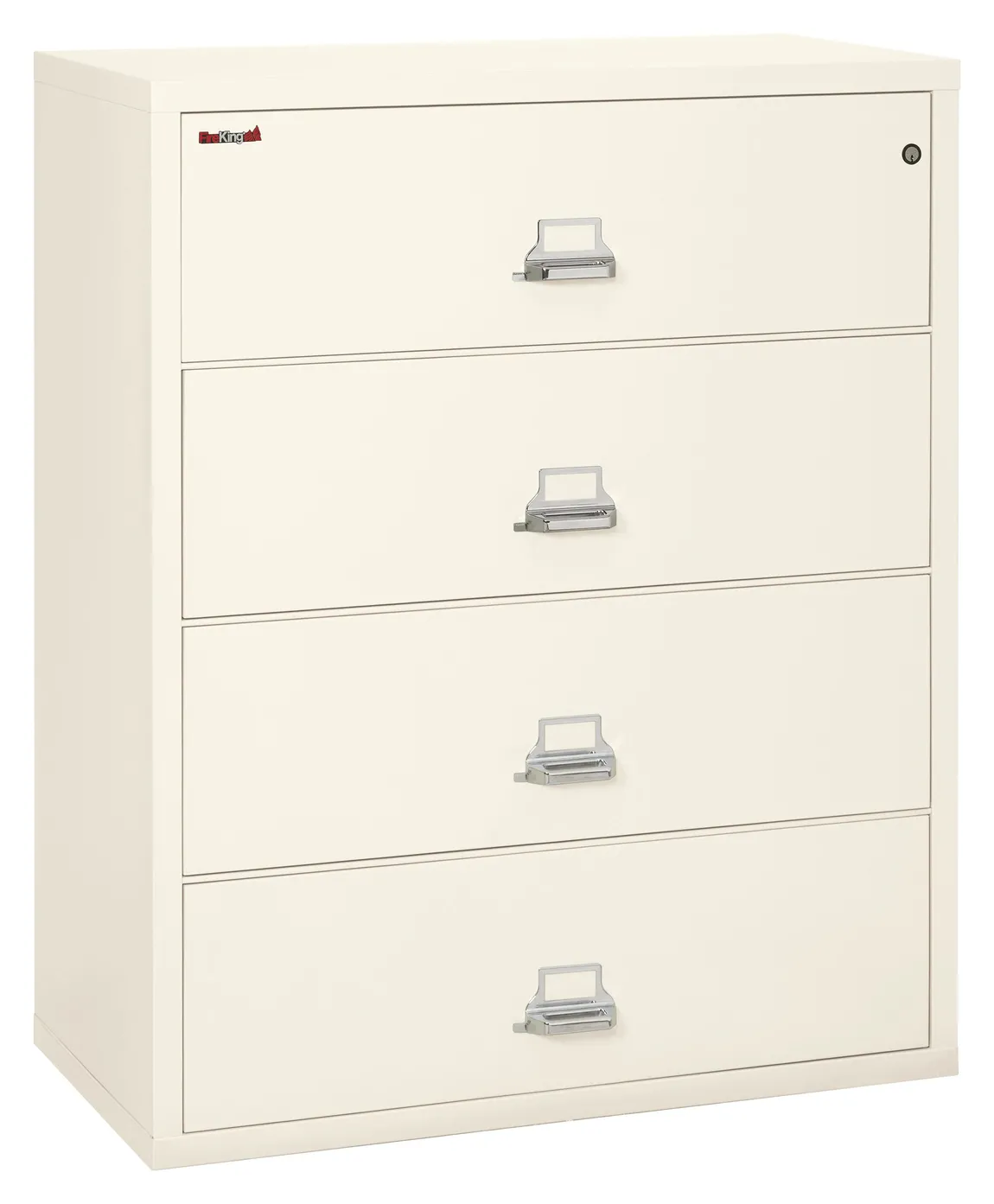 4 Drawer Lateral Fireproof File Cabinet - 45 Wide