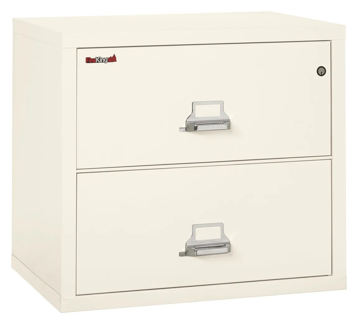 2 Drawer Lateral Fireproof File Cabinet - 32 Wide