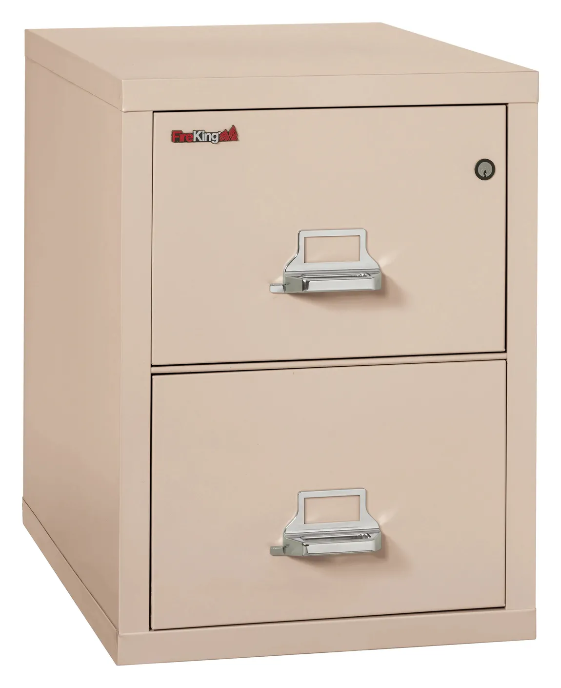 2 Drawer Vertical Fireproof File Cabinet - 18 Wide