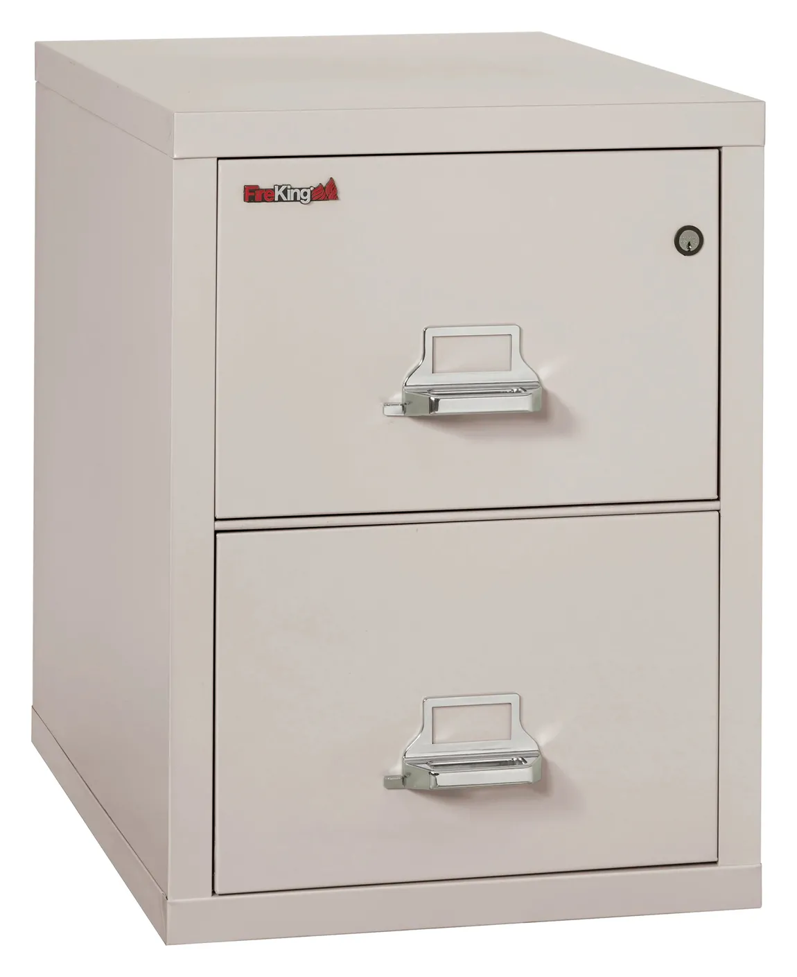 2 Drawer Vertical Fireproof File Cabinet - 18 Wide