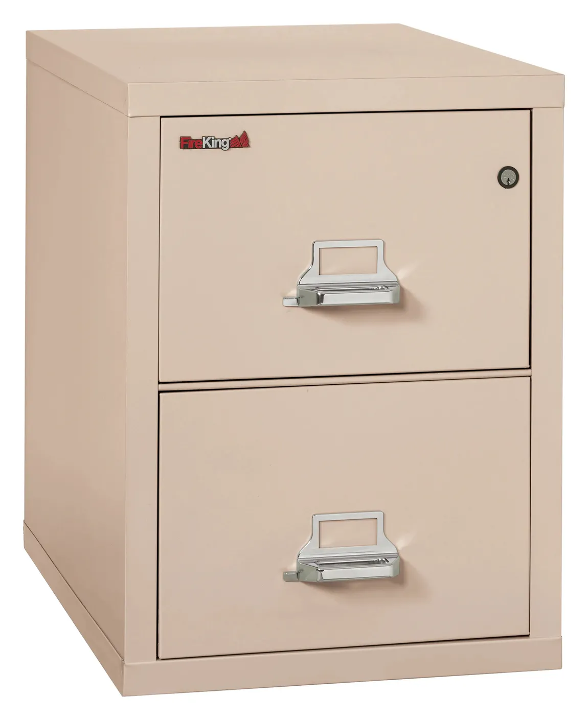 2 Drawer Vertical Fireproof File Cabinet - 21 Wide