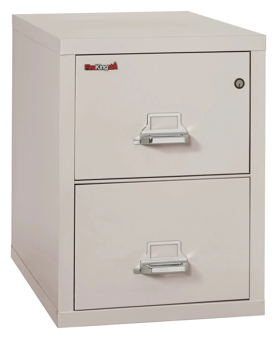 2 Drawer Vertical Fireproof File Cabinet - 21 Wide