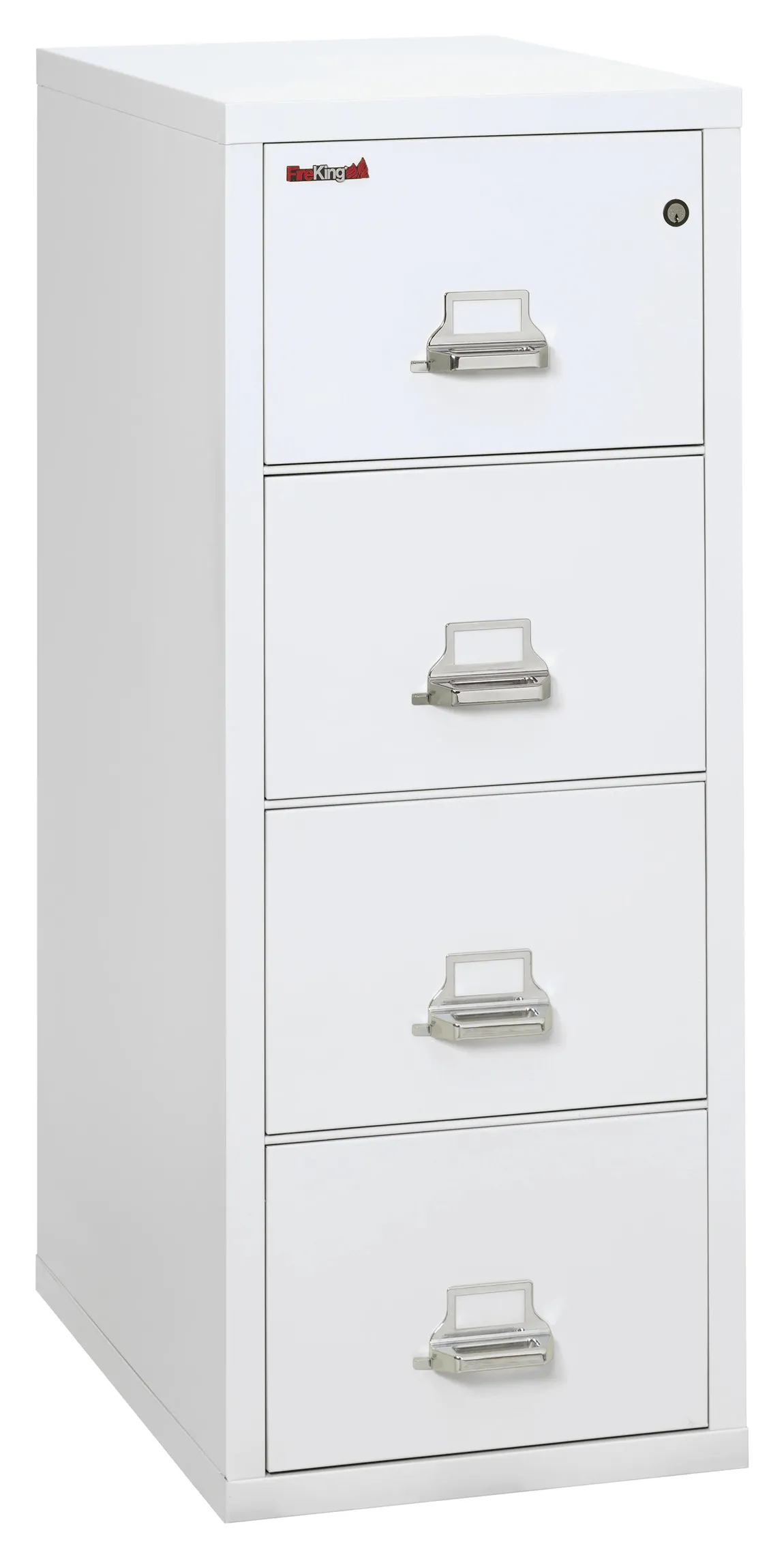 4 Drawer Vertical Fireproof File Cabinet - 21 Wide