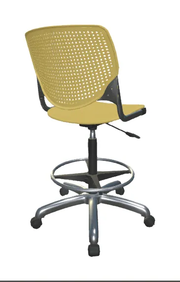 Drafting Stool with Wheels