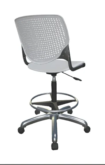 Drafting Stool with Wheels