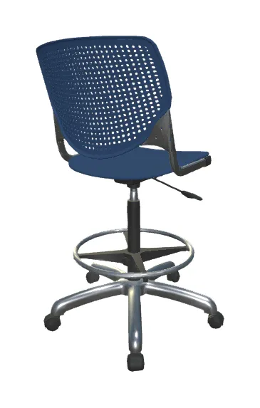 Drafting Stool with Wheels