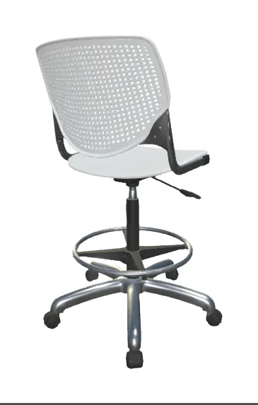 Drafting Stool with Wheels