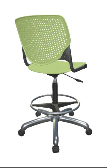 Drafting Stool with Wheels
