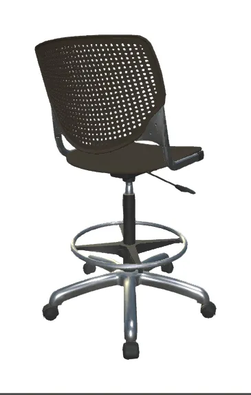 Drafting Stool with Wheels