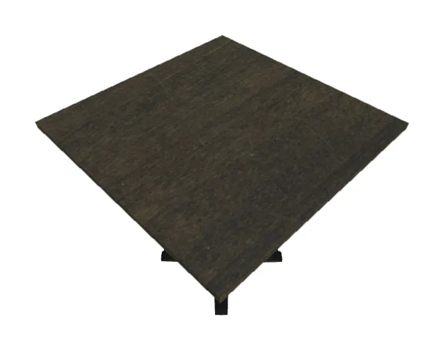 Square Table - 42 High