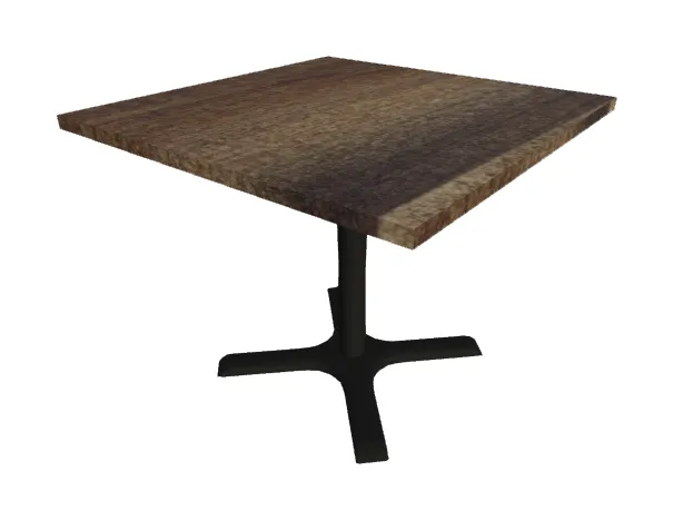 Square Table - 42 Tall