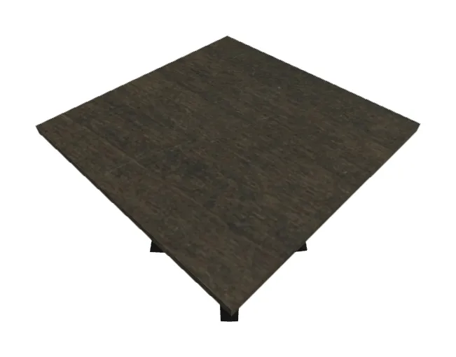 Square Table - 42 Tall