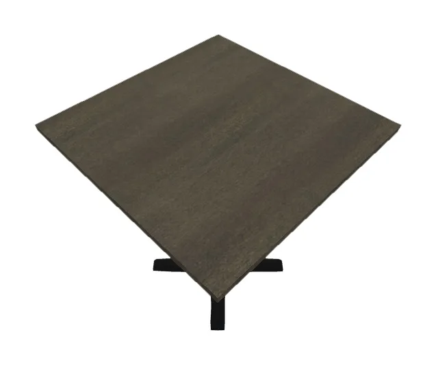 Square Table - 42 Tall
